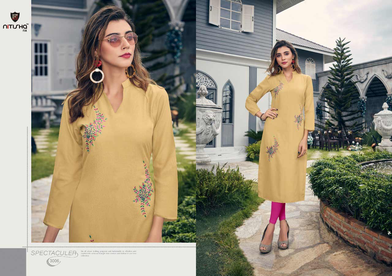 Viva Vol-3 Nitisha Nx Soft Cotton Kurti Catalogue Viva Vol-3 Nitisha Nx Soft Cotton Kurti Catalogue